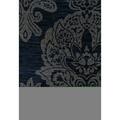 Art Carpet 7 X 10 Ft. Bastille Collection Large Damask Border Woven Area Rug, Blue 841864107330